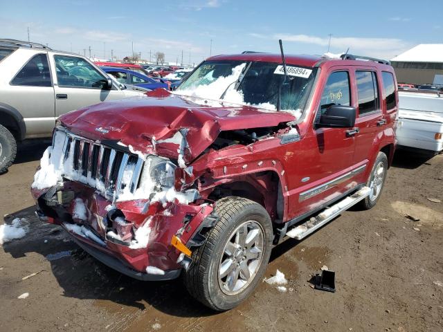 1C4PJMAK1CW202978 - 2012 JEEP LIBERTY SPORT RED photo 1