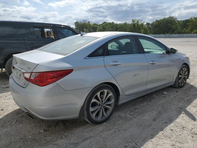 5NPEC4AB2DH655774 - 2013 HYUNDAI SONATA SE SILVER photo 3