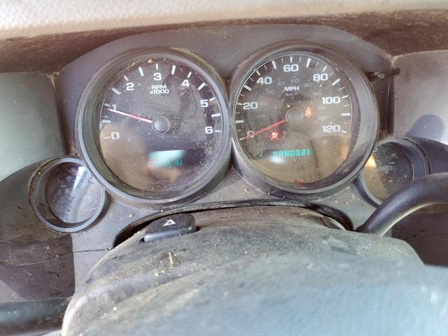 1GCEC14XX7Z620001 - 2007 CHEVROLET SILVERADO C1500 CLASSIC RED photo 9