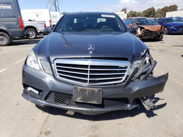 WDDHF5GB4BA477085 - 2011 MERCEDES-BENZ E 350 GRAY photo 5