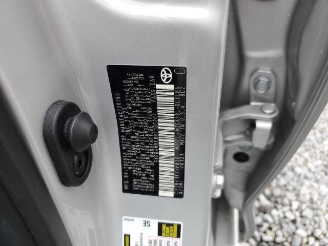 5YFB4MDE8RP105267 - 2024 TOYOTA COROLLA LE SILVER photo 12
