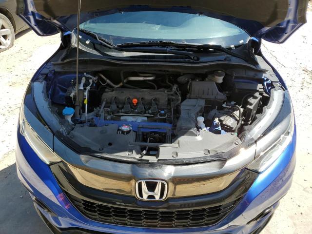 3CZRU6H1XMM750563 - 2021 HONDA HR-V SPORT BLUE photo 12