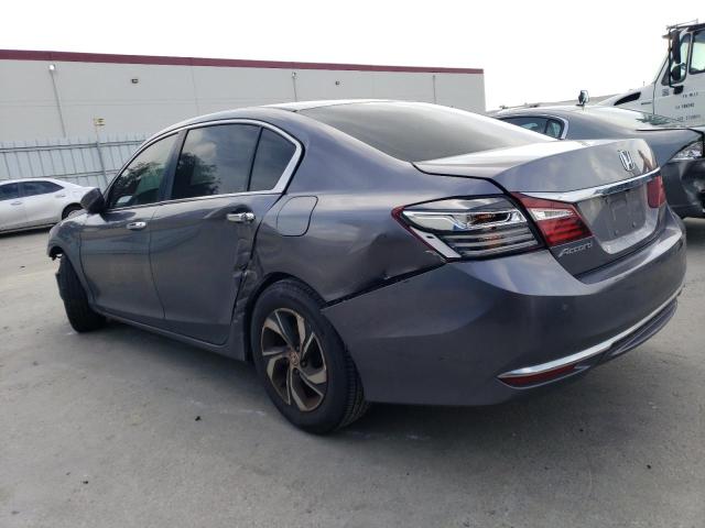 1HGCR2F32HA175406 - 2017 HONDA ACCORD LX GRAY photo 2