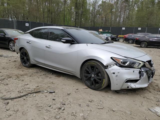 1N4AA6AP3HC433991 - 2017 NISSAN MAXIMA 3.5S SILVER photo 4