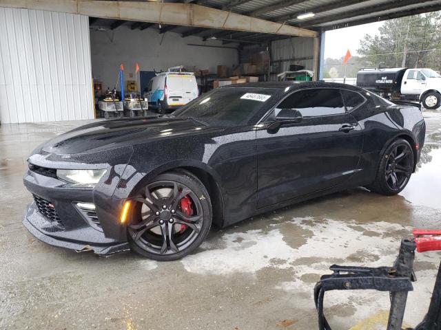 1G1FE1R71J0160237 - 2018 CHEVROLET CAMARO SS BLACK photo 1