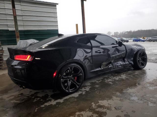1G1FE1R71J0160237 - 2018 CHEVROLET CAMARO SS BLACK photo 3