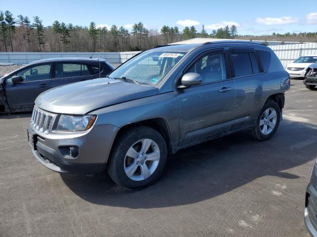 1C4NJDEB2ED621485 - 2014 JEEP COMPASS LATITUDE GRAY photo 1