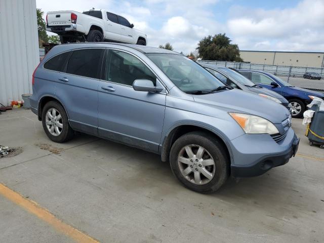 JHLRE38727C070624 - 2007 HONDA CR-V EXL BLUE photo 4