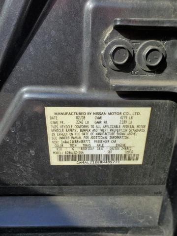 1N4AL21E88N489771 - 2008 NISSAN ALTIMA 2.5 BLACK photo 12