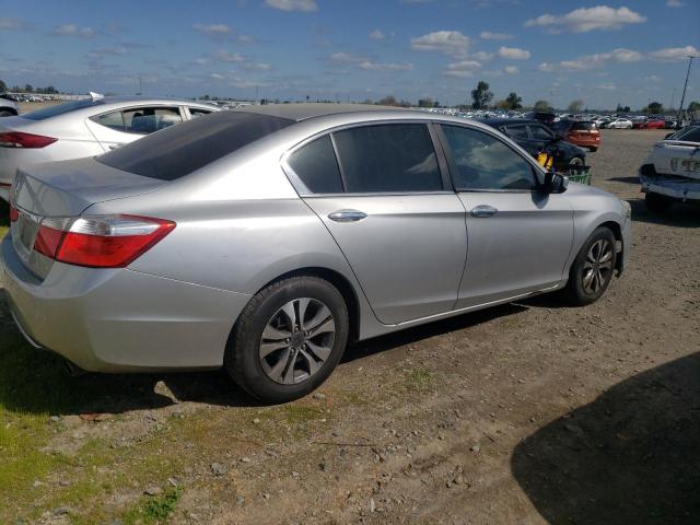 1HGCR2F37DA082584 - 2013 HONDA ACCORD LX SILVER photo 3