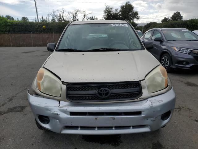 JTEGD20V350083341 - 2005 TOYOTA RAV4 GOLD photo 5