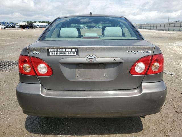 2T1BR30E07C777824 - 2007 TOYOTA COROLLA CE GRAY photo 6