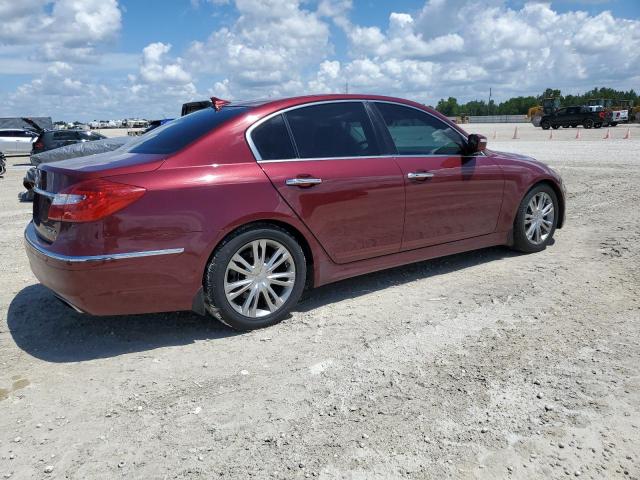 KMHGC4DD2CU185221 - 2012 HYUNDAI GENESIS 3.8L BURGUNDY photo 3