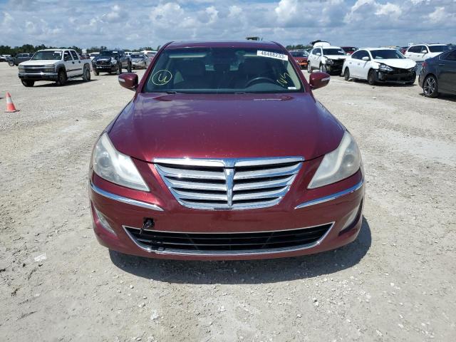 KMHGC4DD2CU185221 - 2012 HYUNDAI GENESIS 3.8L BURGUNDY photo 5