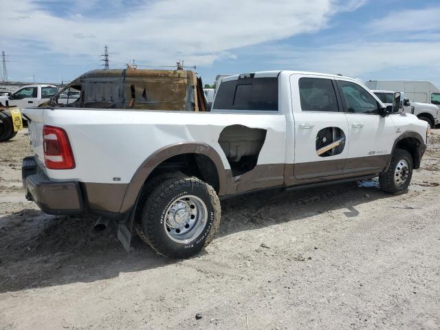 3C63RRKLXKG658123 - 2019 RAM 3500 LONGHORN WHITE photo 3