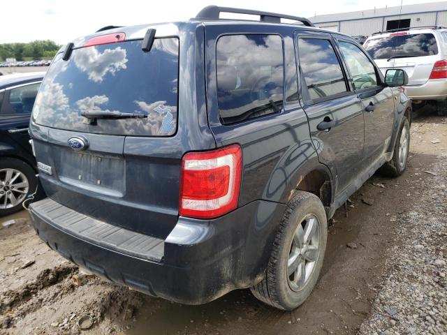 1FMCU03158KE46792 - 2008 FORD ESCAPE XLT BLUE photo 4