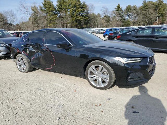 19UUB6F4XMA006575 - 2021 ACURA TLX TECHNOLOGY 黑色 照片 4
