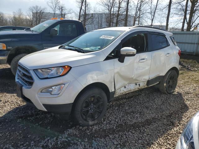 MAJ6P1UL7JC249577 - 2018 FORD ECOSPORT SE WHITE photo 1