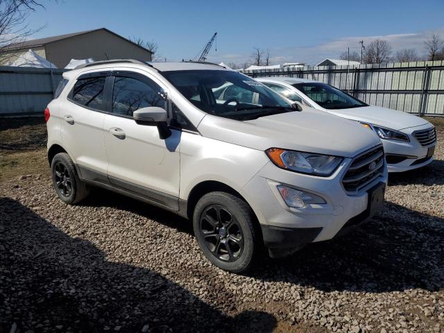 MAJ6P1UL7JC249577 - 2018 FORD ECOSPORT SE WHITE photo 4