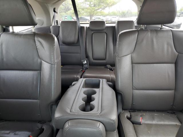 5FNRL5H97EB015862 - 2014 HONDA ODYSSEY TOURING WHITE photo 10