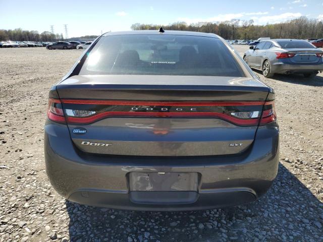 1C3CDFBB3GD667509 - 2016 DODGE DART SXT GRAY photo 6