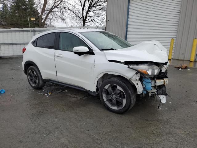 3CZRU6H72JM710204 - 2018 HONDA HR-V EXL WHITE photo 4