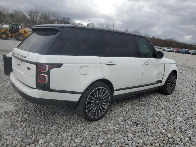SALGV5SE1LA588228 - 2020 LAND ROVER RANGE ROVE AUTOBIOGRAPHY WHITE photo 3