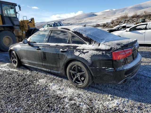 WAUJGAFCXCN145963 - 2012 AUDI A6 PRESTIGE შავი ფოტო 2