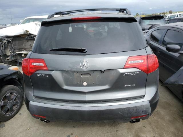 2HNYD28827H534565 - 2007 ACURA MDX SPORT CHARCOAL photo 6