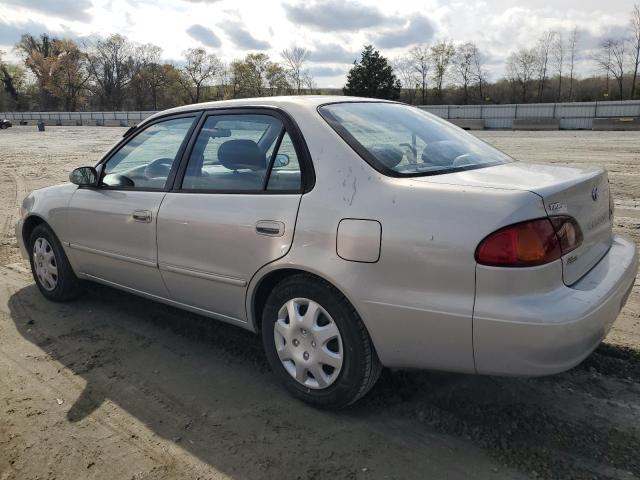 1NXBR12E22Z626959 - 2002 TOYOTA COROLLA CE SILVER photo 2