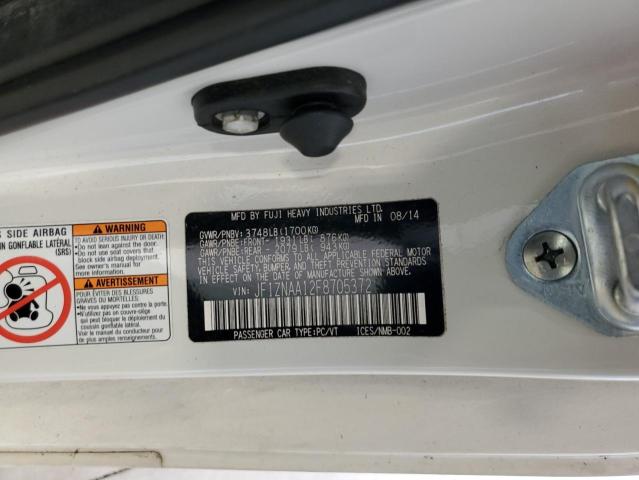 JF1ZNAA12F8705372 - 2015 TOYOTA SCION FR-S 白色 照片 12