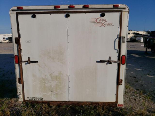 5LBBE14254F001757 - 2004 CARGO TRAILER WHITE photo 6