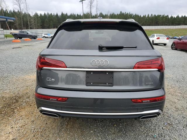 WA1EAAFY6N2025187 - 2022 AUDI Q5 PREMIUM PLUS 45 GRAY photo 6