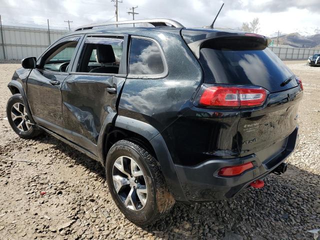 1C4PJMBSXFW699306 - 2015 JEEP CHEROKEE TRAILHAWK BLACK photo 2