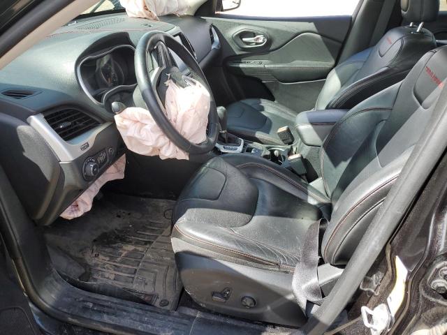 1C4PJMBSXFW699306 - 2015 JEEP CHEROKEE TRAILHAWK BLACK photo 7