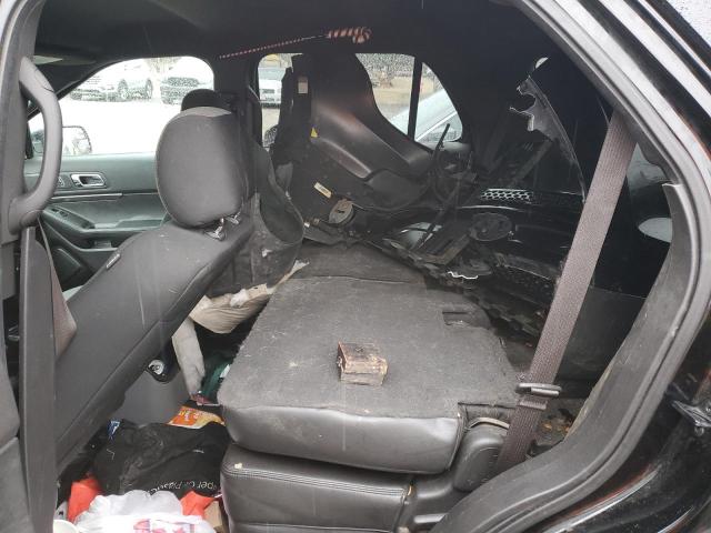 1FM5K8AR0DGC87179 - 2013 FORD EXPLORER POLICE INTERCEPTOR შავი ფოტო 10