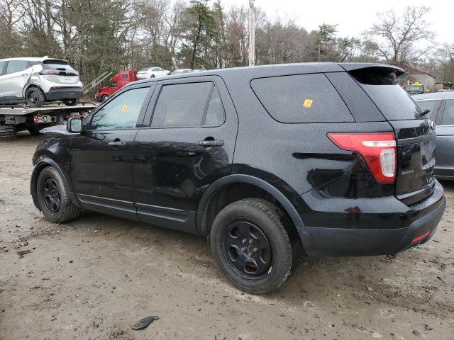 1FM5K8AR0DGC87179 - 2013 FORD EXPLORER POLICE INTERCEPTOR შავი ფოტო 2
