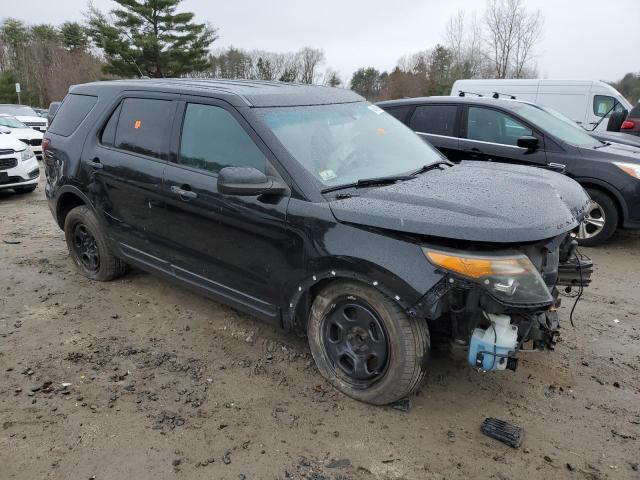 1FM5K8AR0DGC87179 - 2013 FORD EXPLORER POLICE INTERCEPTOR შავი ფოტო 4