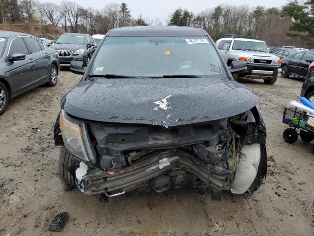 1FM5K8AR0DGC87179 - 2013 FORD EXPLORER POLICE INTERCEPTOR შავი ფოტო 5