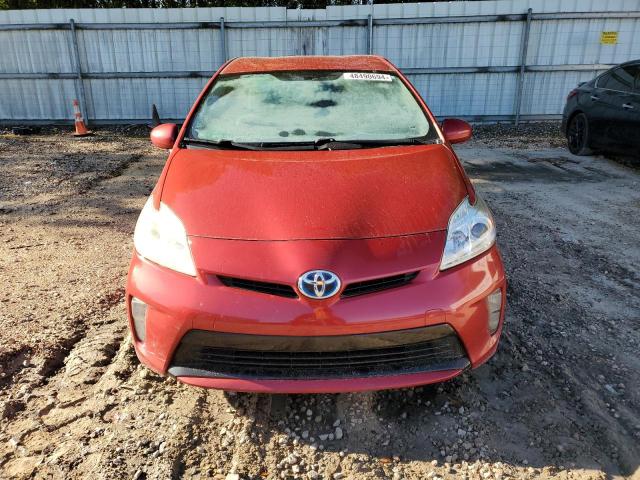 JTDKN3DU5D5559870 - 2013 TOYOTA PRIUS RED photo 5