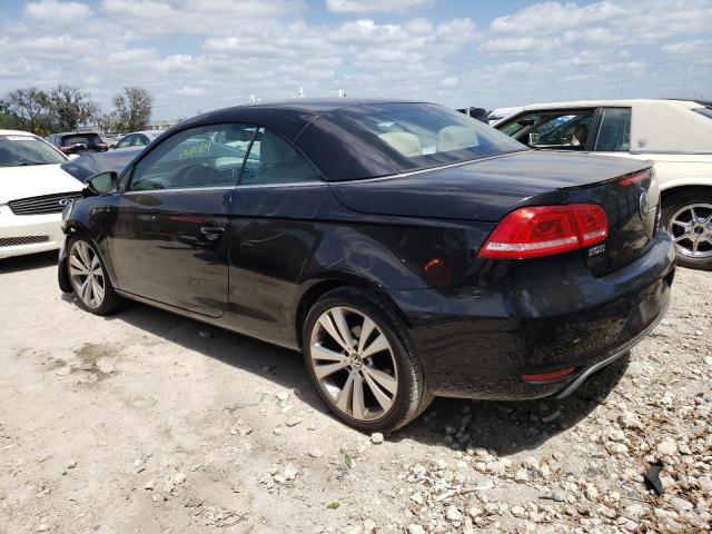 WVWFW8AH7DV005958 - 2013 VOLKSWAGEN EOS LUX 黑色 照片 2