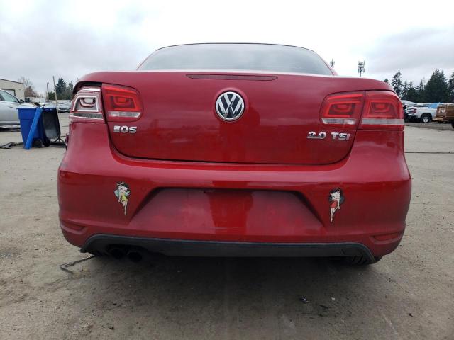 WVWFW8AH6DV006910 - 2013 VOLKSWAGEN EOS LUX RED photo 6