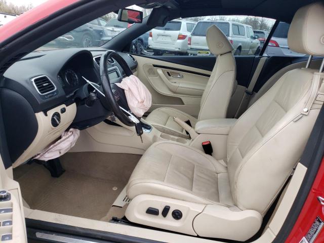 WVWFW8AH6DV006910 - 2013 VOLKSWAGEN EOS LUX RED photo 7