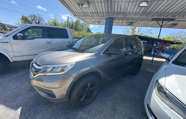 5J6RM4H32FL051695 - 2015 HONDA CR-V LX GRAY photo 2