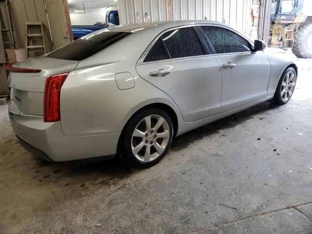 1G6AB5RA8D0163270 - 2013 CADILLAC ATS LUXURY SILVER photo 3