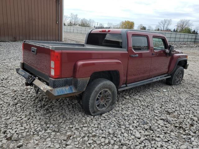 5GNEN13L798140774 - 2009 HUMMER H3T ALPHA RED photo 3