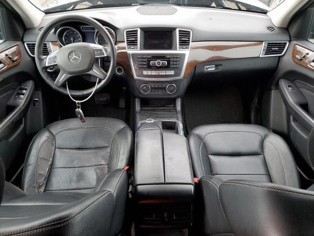4JGDA5HB1CA047646 - 2012 MERCEDES-BENZ ML 350 4MATIC BLUE photo 8