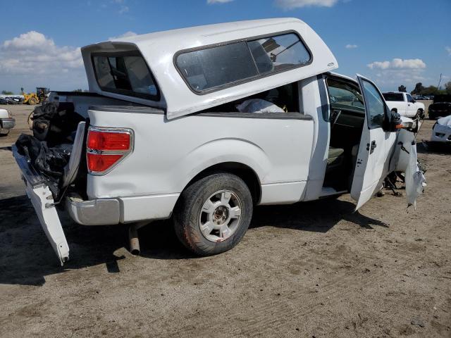 1FTMF1CW6AKE32975 - 2010 FORD F150 WHITE photo 3