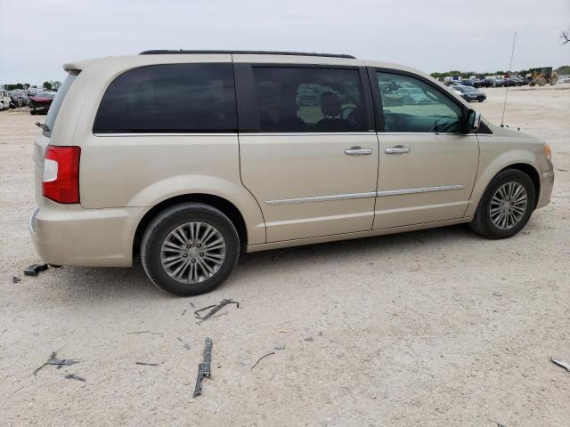 2C4RC1CG6ER144520 - 2014 CHRYSLER TOWN & COU TOURING L TAN photo 3