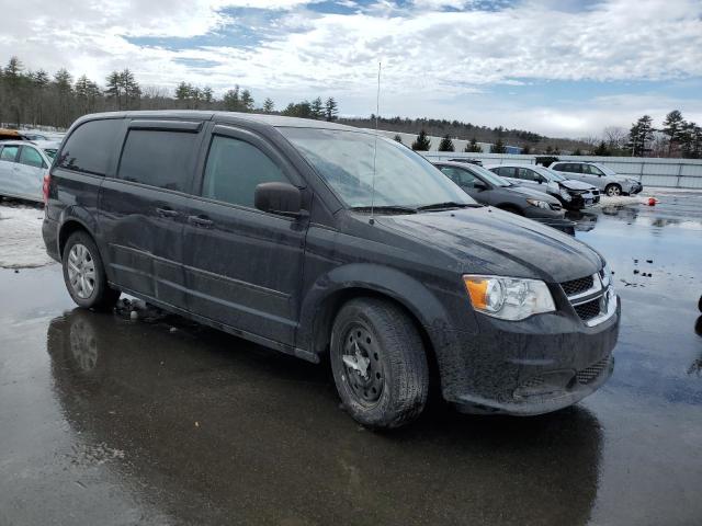 2C4RDGBG3HR640591 - 2017 DODGE GRAND CARA SE BLACK photo 4